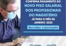 Prefeito Murilo Bandeira confirma pagamento do novo piso para professores em Sigefredo Pacheco.